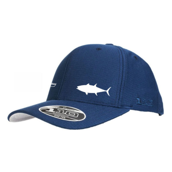 Blue Longtail Tuna Flexfit Tech Cap